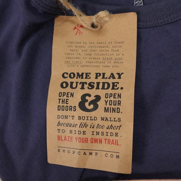 2 Stranger Things Camp Collection Tee Womens Large Ringer 80s Cosplay Halloween - Picture 10 of 16